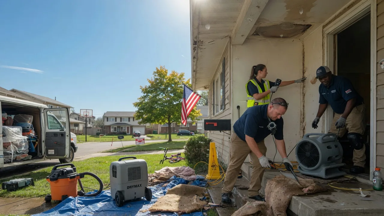 Water Damage Restoration in Lyons, MI near me